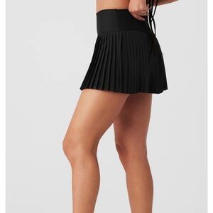 Alo Yoga Grand Slam Tennis Skirt, Black Size Small.